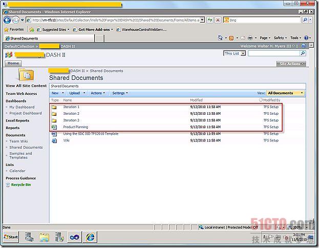 SharePoint project portal