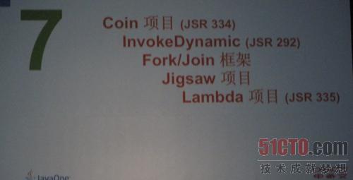 原本Java SE 7新将新增的项目