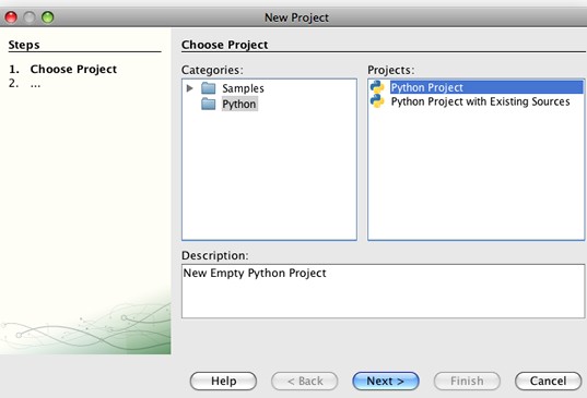 使用 NetBeans IDE 开发 Python 应用程序