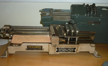 IBM Hollerith card punch