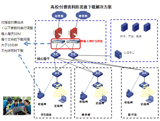 组网说明