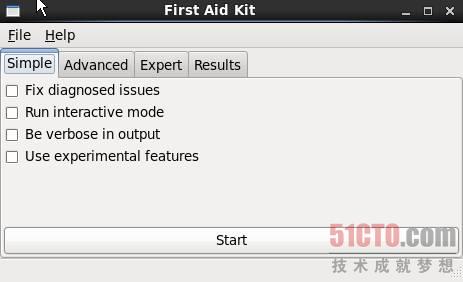 Firstaidkit工作界面