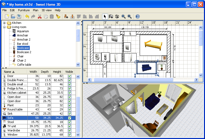  Sweet Home 3D
