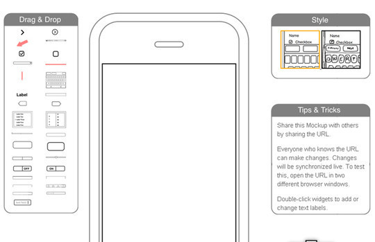 iPhone Mockup Web App