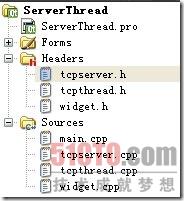  QT 多线程 TCP 文件接收服务器实例