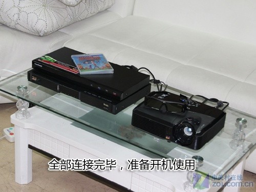 万元看高清3D电影 优派投影套装试用 