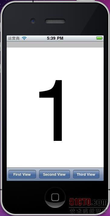 iPhone开发 使用工具栏创建简单的多视图应用程序 