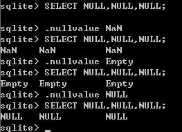 SQLite 基本控制台（终端）命令简介