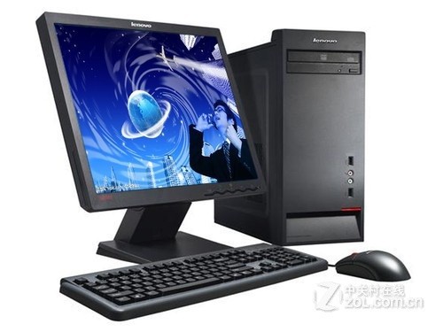 双核独显液晶屏 联想M7180台式机3K7 