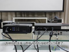 万元看高清3D电影 优派投影套装试用 