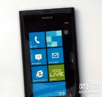 诺基亚首款Windows Phone 7手机