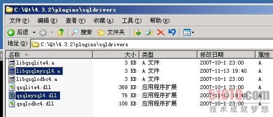 Qt4 Windows下安装Qt4及编译Mysql5驱动程序 