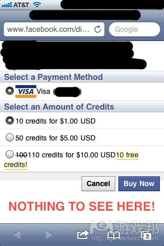 facebook credits from insidemobileapps.com