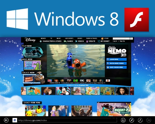 Flash红颜祸水 陷Windows 8 RTM于危险之境