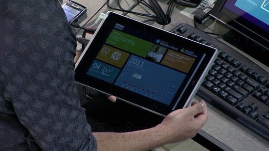 微软Windows 8系统平板机神秘现身