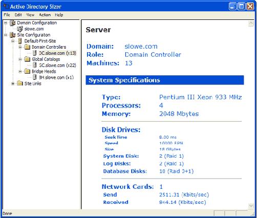 如何利用Active Directory Sizer规划基础构架的需求