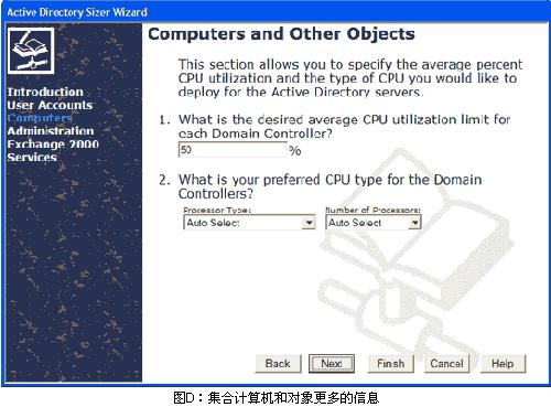 如何利用Active Directory Sizer规划基础构架的需求