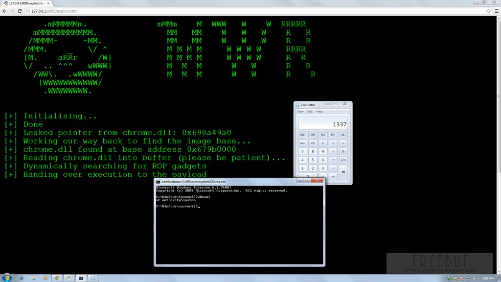 pwn2own黑客大赛 Chrome已被攻陷