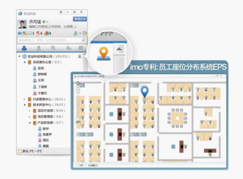 imo引领创新EPS员工座位分布系统获专利