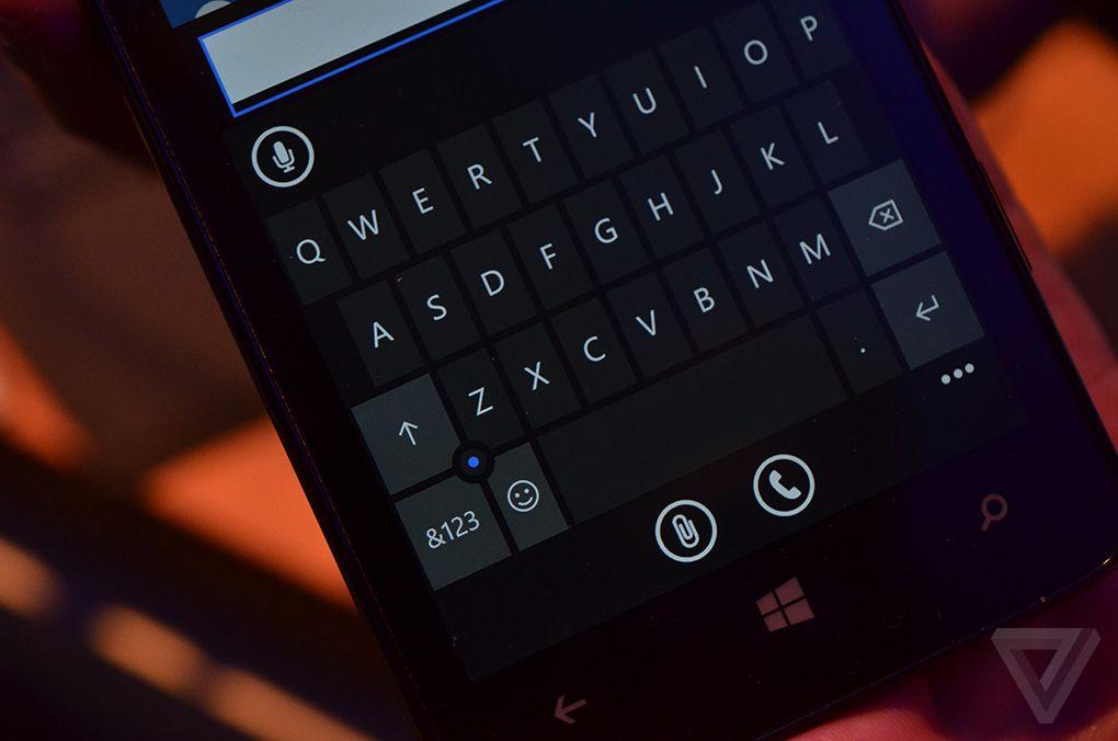 Windows 10 phones Keyboard & Joystick 键盘和指点杆