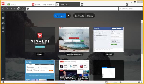 浏览器新兵介绍：基于Blink 内核的Vivaldi浏览器