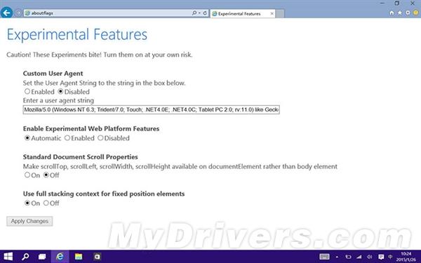 Windows 10预览版暗藏全新浏览器！