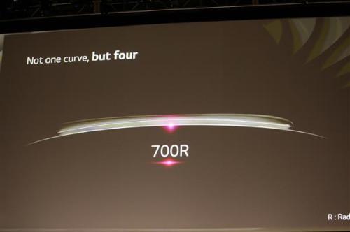 CES2015:弯曲的G3来了！LG发布Flex 2手机