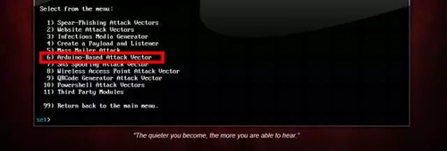 图 3 S.E.T攻击套件