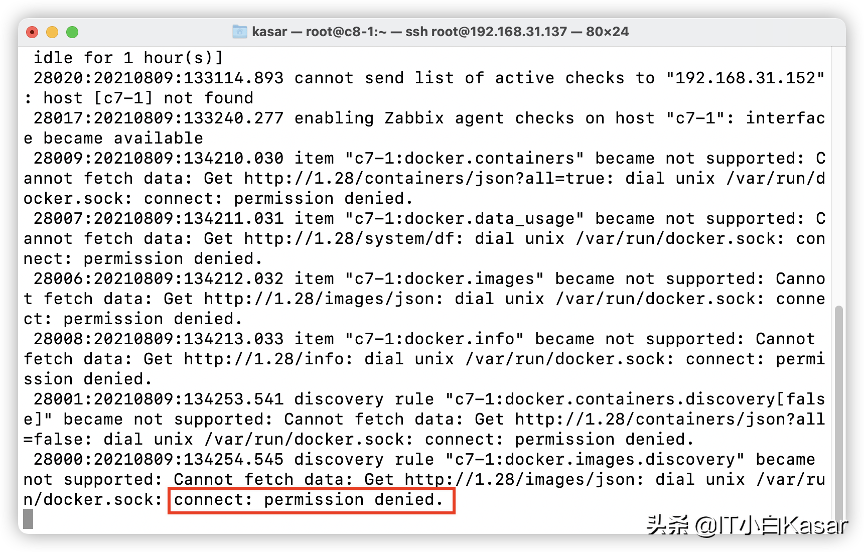 Zabbix由浅入深之监控Docker（基础篇）