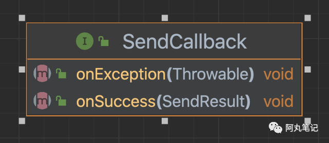 SendCallback接口定义
