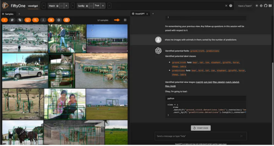 VoxelGPT使用自然语言查询图像数据集（图片由作者提供）