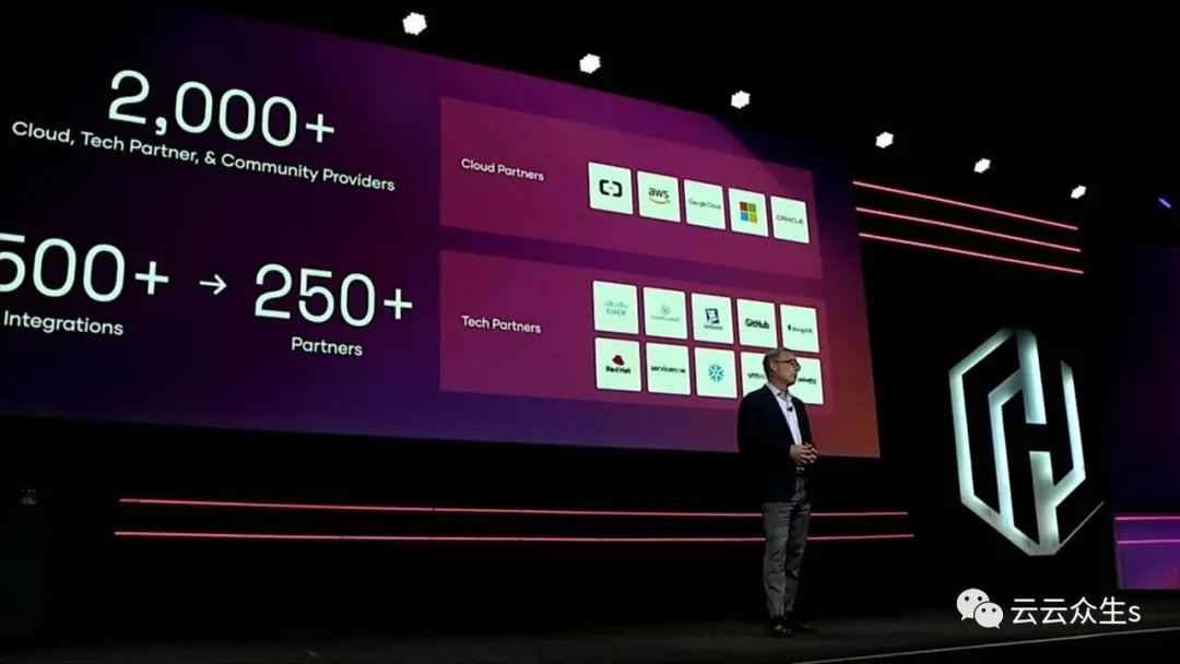 HashiConf 2023上的HashiCorp CEO Dave McJannet