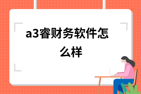 a3睿财务软件怎么样