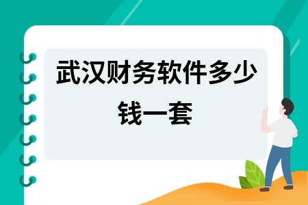 武汉财务软件多少钱一套