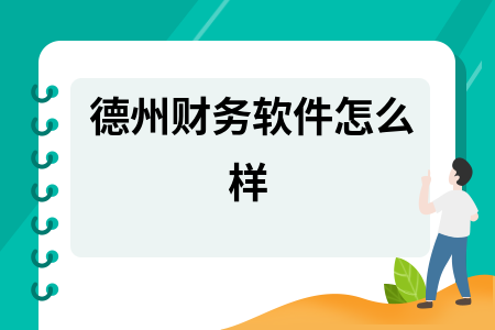 德州财务软件怎么样