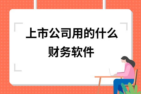 上市公司用的什么财务软件