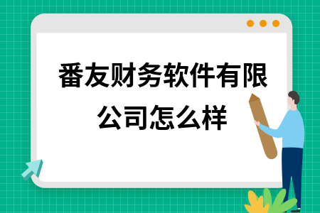 番友财务软件有限公司怎么样