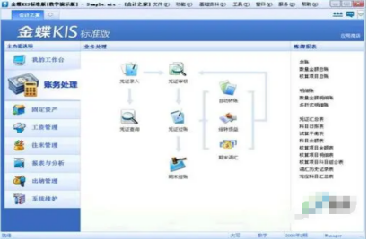 金蝶软件为什么过不了账