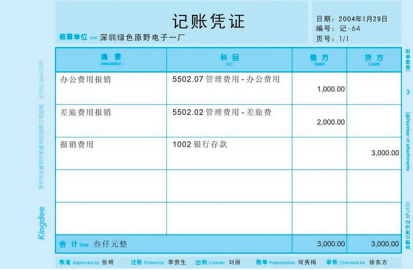 金蝶暂存的凭证怎么改成保存