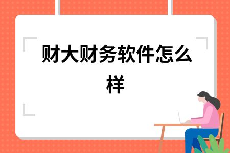 财大财务软件怎么样