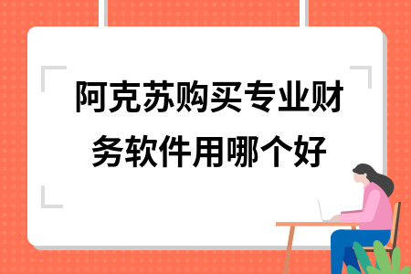 阿克苏购买专业财务软件用哪个好