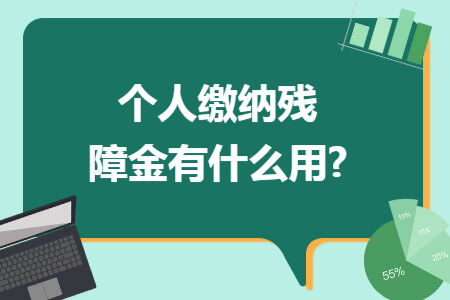 个人缴纳残障金有什么用?