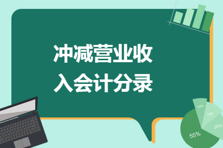 冲减营业收入会计分录