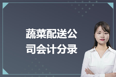蔬菜配送公司会计分录 蔬菜配送公司会计分录