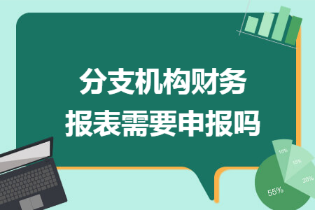 分支机构财务报表需要申报吗