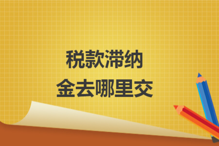 税款滞纳金去哪里交 税款滞纳金去哪里交