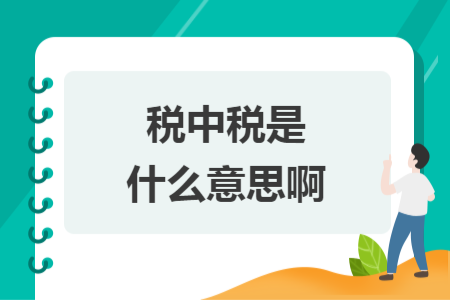 税中税是什么意思啊