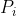 P_{i}