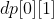 dp[0][1]